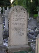 Das Grab von Eleanor Rigby auf dem Friedhof von St. Peter's Church