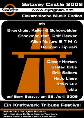 Burg Satzvey Kraftwerk Tribute Festivall 25.04.2009