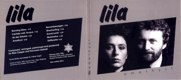 Lila Amethyst CDr Cover